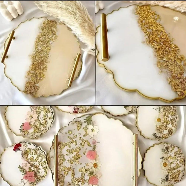 Elegant Handcrafted Raisin Tray