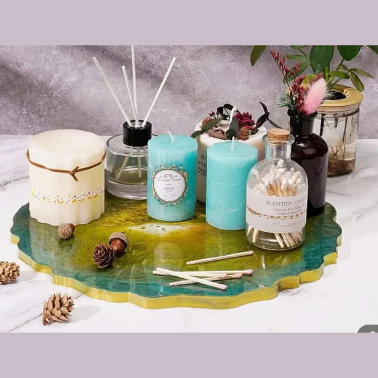 Elegant Handcrafted Raisin Tray
