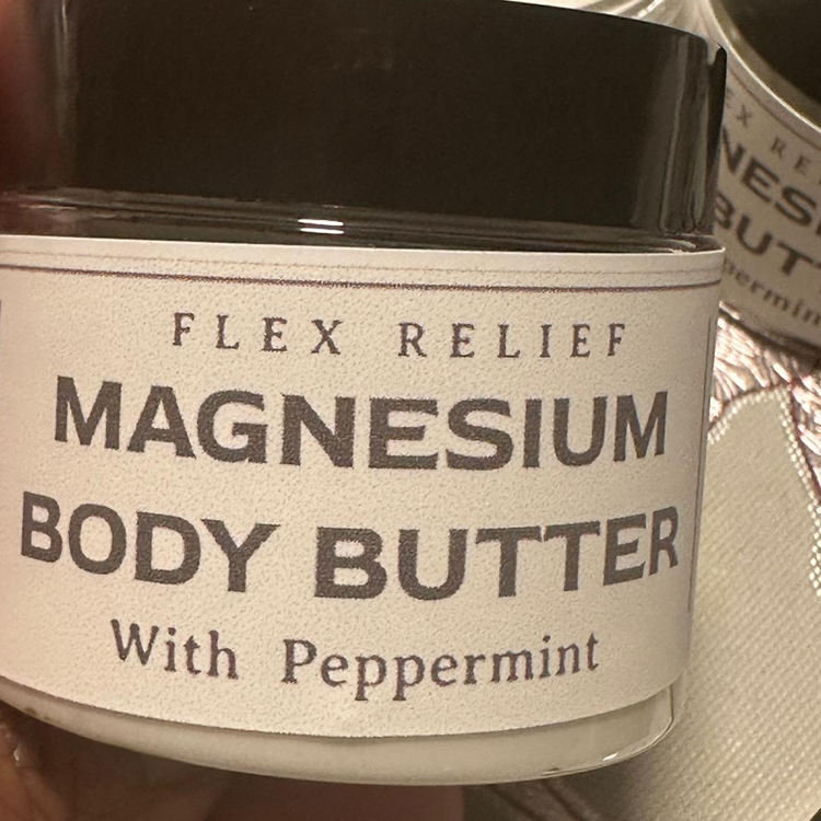 Revitalize Your Skin Magnesium Body Butter with Refreshing Peppermint