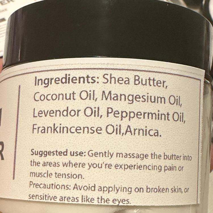Revitalize Your Skin Magnesium Body Butter with Refreshing Peppermint