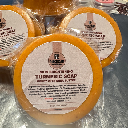 Turmeric Honey and Shea Soap Nature's Luxurious Cleanse