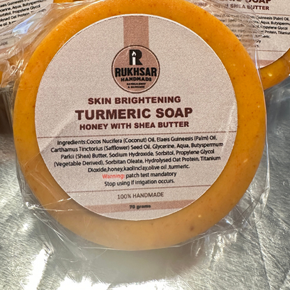 Turmeric Honey and Shea Soap Nature's Luxurious Cleanse