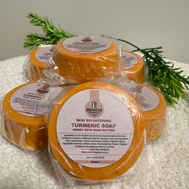 Turmeric Honey and Shea Soap Nature's Luxurious Cleanse