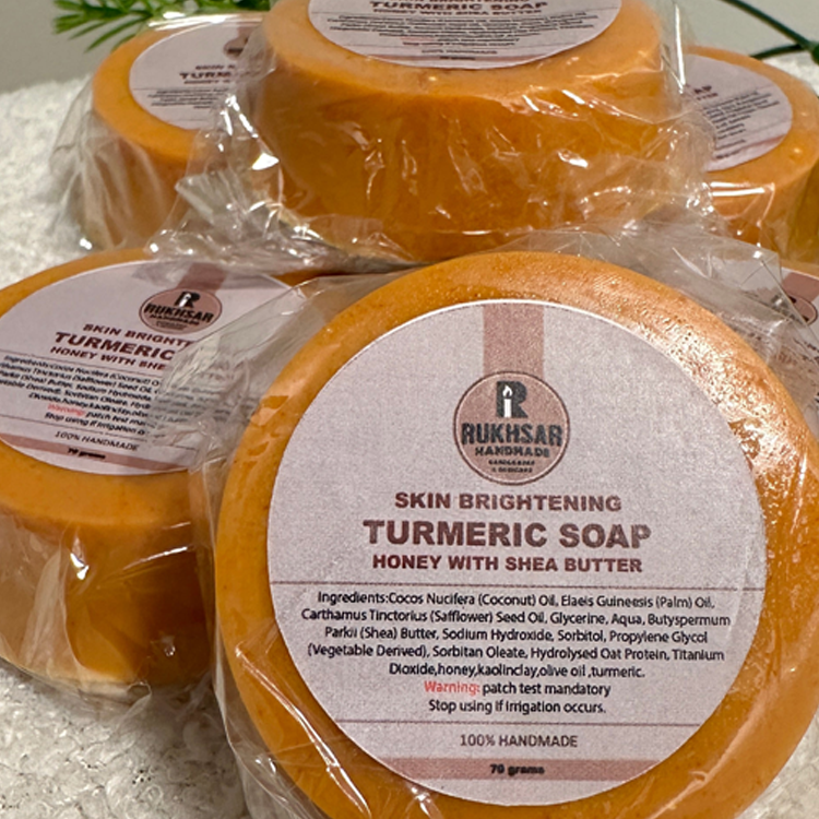 Turmeric Honey and Shea Soap Nature's Luxurious Cleanse