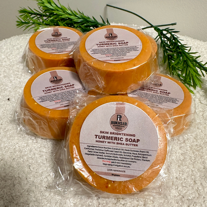 Turmeric Honey and Shea Soap Nature's Luxurious Cleanse